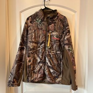 Mossy Oak Break-Up Infinity Camo Hunting Jacket Sz L Gently Worn